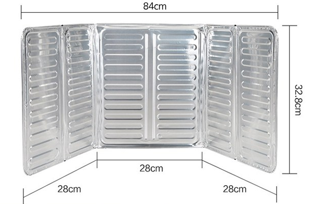 Защитный экран для плиты Кейси от компании "Кореал - Настоящая Корея"