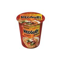 Лапша стакан Nongshim острая со вкусом морепродуктов Neoguri Ramyun, 62 г. от официального дистрибьютора "Кореал - Настоящая Корея"
