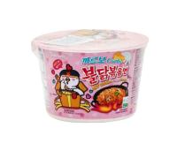 Лапша чашка Samyang Hot CHICKEN BIG BOWL CARBONARA со вкусом острой курицы в соусе карбонара, 105 г. от компании "Кореал - Настоящая Корея"