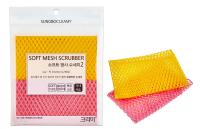 Губка для мытья посуды SUNGBOCLEAMY (СУНБОКЛИМИ) Scrubber (Скрабер) №035 (2 шт.) от компании "Кореал - Настоящая Корея"