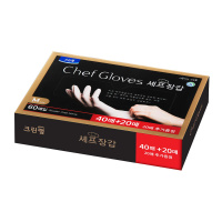 Перчатки нитриловые гипоаллергенные Chef Gloves Clean Wrap (Поварские перчатки Клеан Врап) (60 шт.) от компании "Кореал - Настоящая Корея"