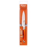 Кухонный нож DORCO Mychef Interior (ДОРКО Майчеф Интериор) 5" 120 (оранжевый) от компании "Кореал - Настоящая Корея"