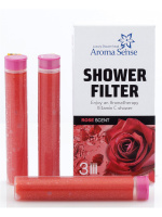 Набор картриджей для витаминного душа Aroma Sense (Ароматическое ощущение) РОЗА (3 шт.) от компании "Кореал - Настоящая Корея"